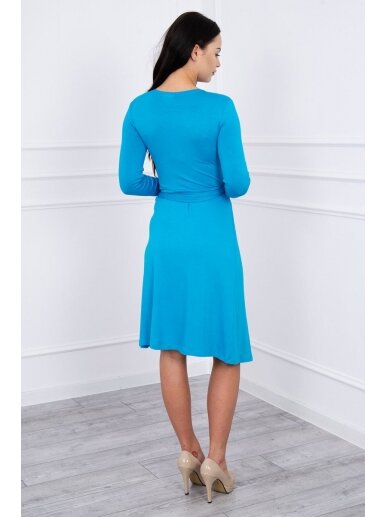 Mėlyna suknelė MOD341 1