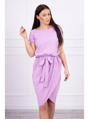 Violetinė suknelė MOD263