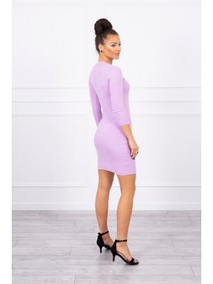 Violetinė suknelė MOD703