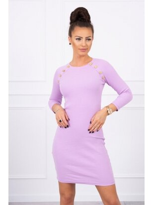 Violetinė suknelė MOD703