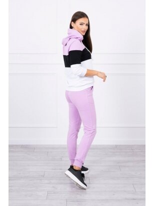Violetinės spalvos sportinis kostiumas MOD216