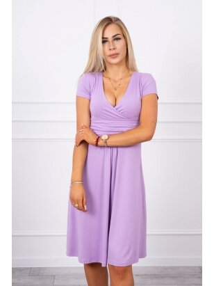 Violetinė suknelė MOD251