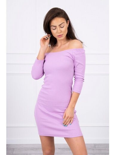 Violetinė suknelė MOD209