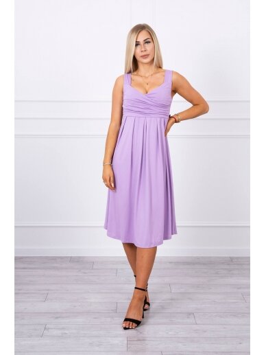 Violetinė suknelė MOD231 2