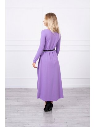 Violetinė suknelė MOD782