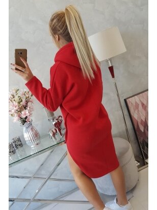 Raudona suknelė MOD786