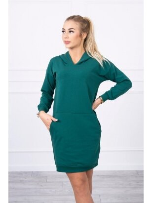 Žalia suknelė MOD726