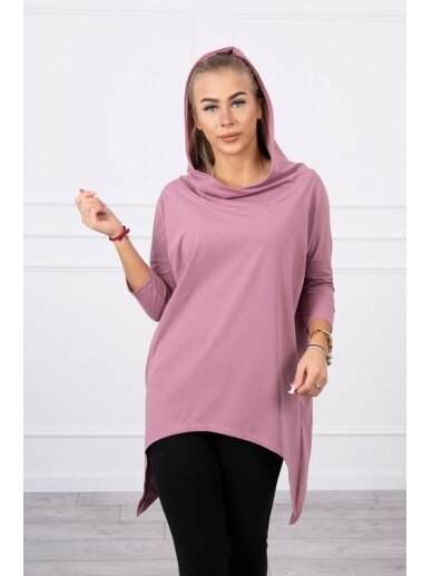 Tamsiai rožinės spalvos marškinėliai MOD779 4