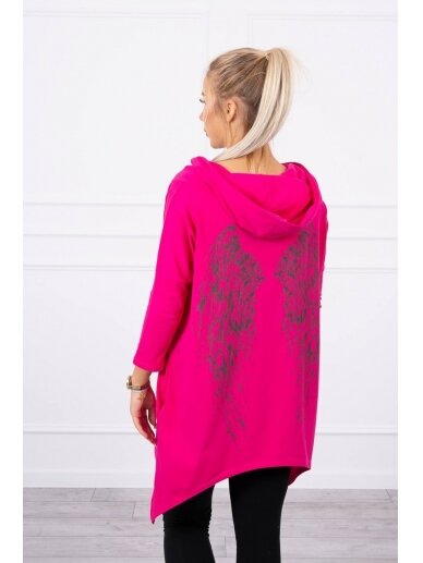 Rožinės spalvos marškinėliai MOD779 1