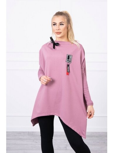 Tamsiai rožinės spalvos marškinėliai MOD450