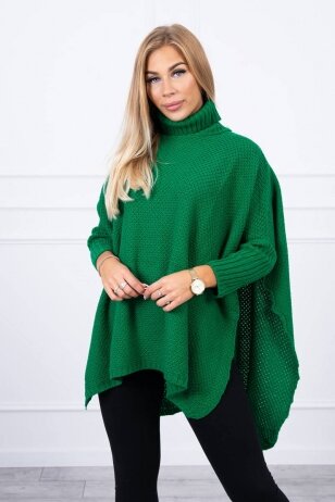 Šviesiai žalias megztinis MOD467