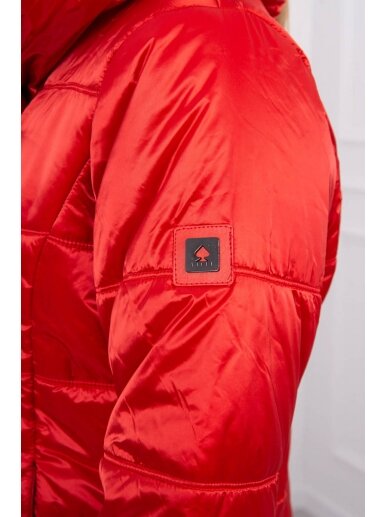 Raudona žieminė striukė TIFFI MOD1456 5