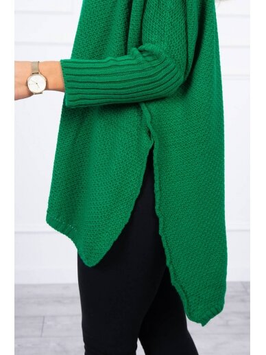 Šviesiai žalias megztinis MOD467 3