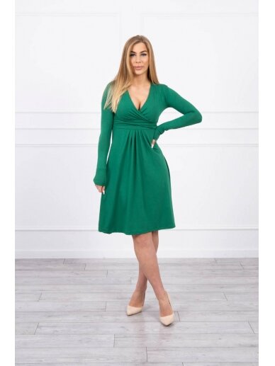 Žalia suknelė MOD332 3