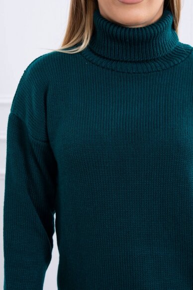 Jūros spalvos megztinis megztinis MOD785 4