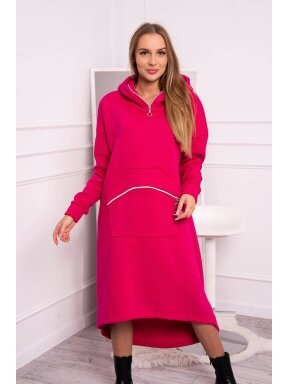 Rožinės spalvos suknelė MOD2109