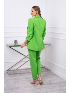 Šviesiai žalios spalvos moteriškas kostiumėlis KST0025