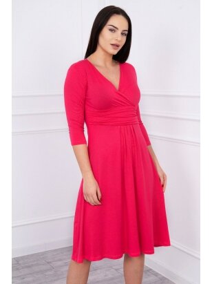 Rožinė suknelė MOD245