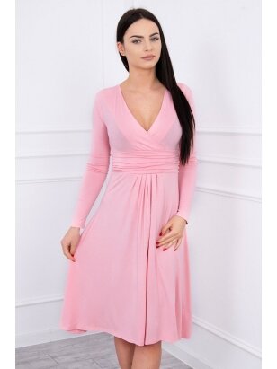 Nude spalvos suknelė MOD332
