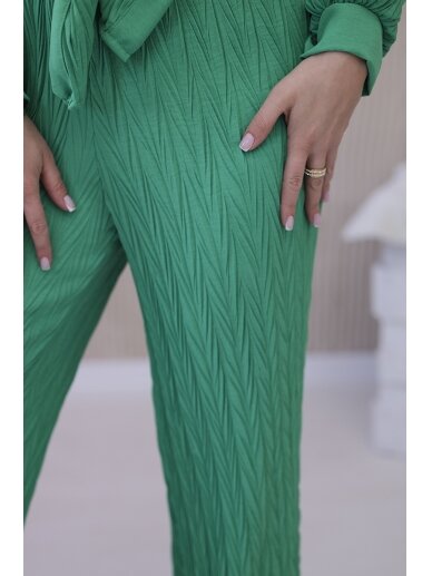 Šviesiai žalios spalvos moteriškas kostiumėlis KST0012 4