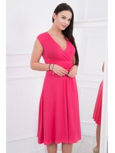Rožinė suknelė MOD277