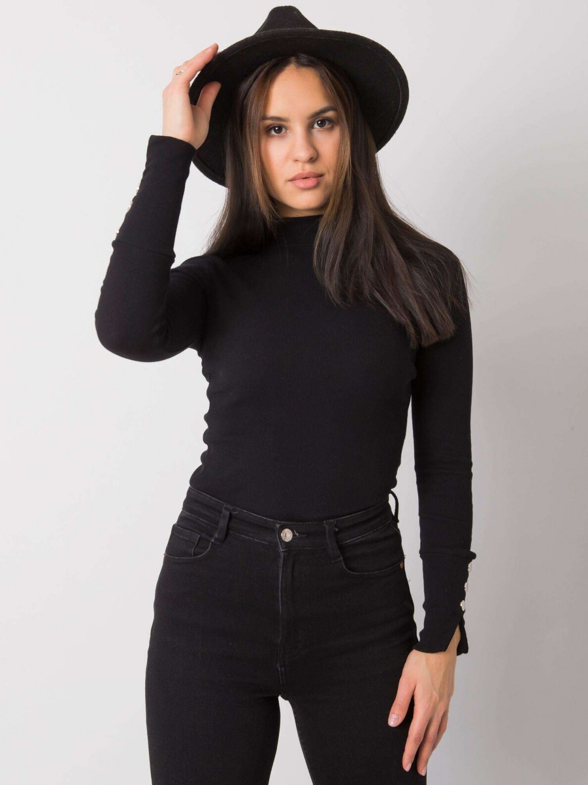 Juoda palaidinė MOD2343 GP 2 Juoda palaidinė MOD2343 GP 2