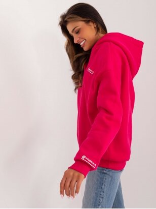 Rožinės spalvos džemperis DZM0015