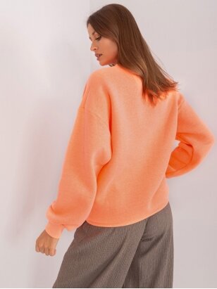 Neoninės oranžinės spalvos džemperis MOD2421
