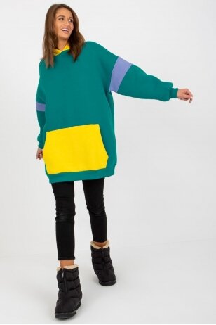 Jūros spalvos džemperis MOD2070