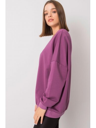 Violetinės spalvos džemperis MOD1188 2