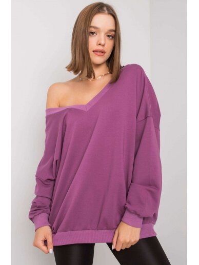 Violetinės spalvos džemperis MOD1188