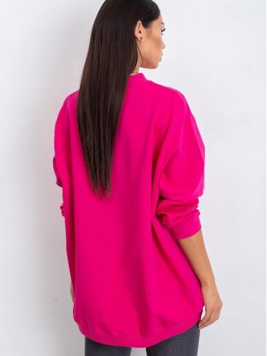 Rožinės spalvos džemperis MOD2268 1