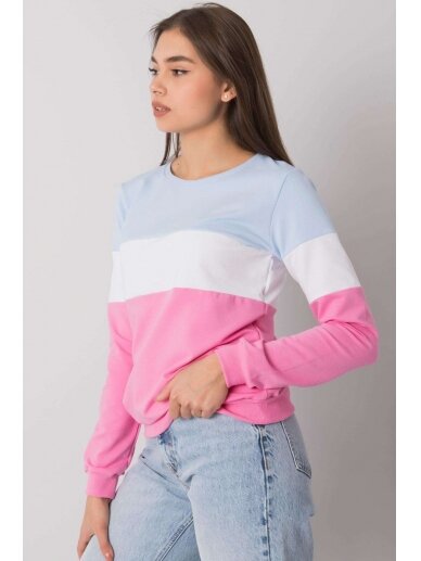 Rožinės spalvos džemperis MOD972 1