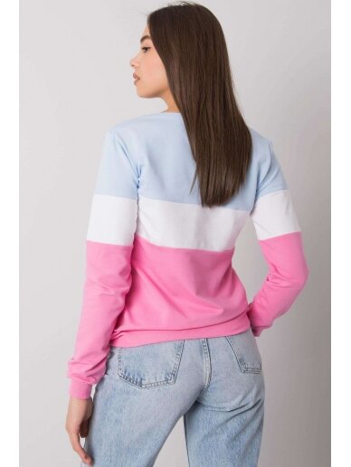 Rožinės spalvos džemperis MOD972 2