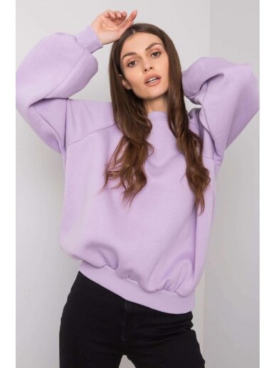 Šviesiai violetinės spalvos džemperis MOD1006 1