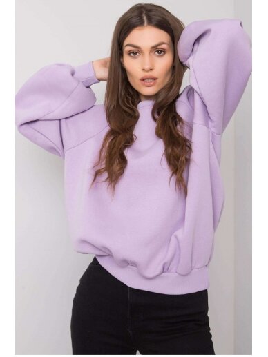 Šviesiai violetinės spalvos džemperis MOD1006 2