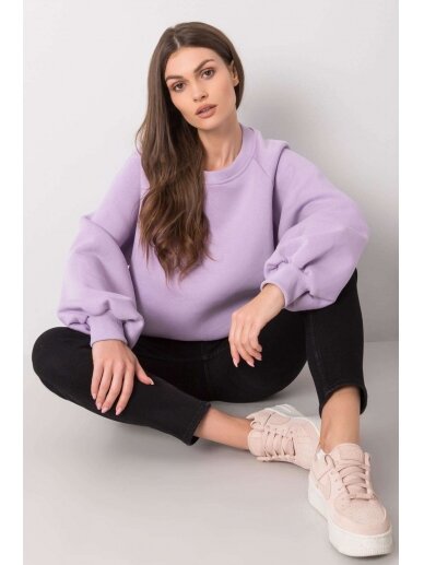 Šviesiai violetinės spalvos džemperis MOD1006