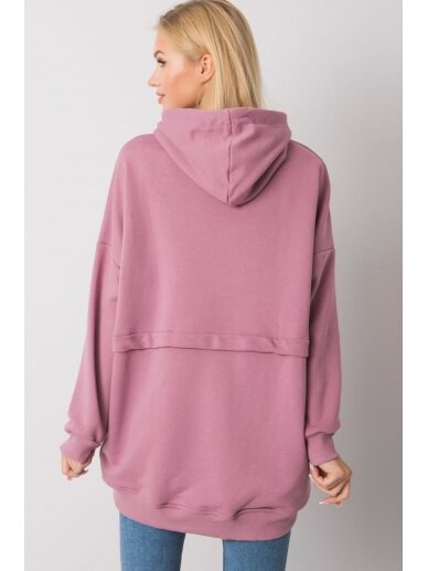 Tamsiai rožinės spalvos džemperis MOD1480 1