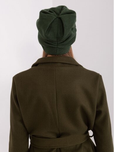 Tamsiai žalios spalvos kepurė KP0059 1