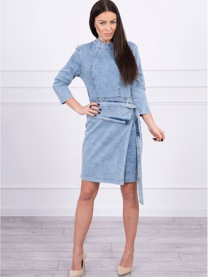 Džinsinė suknelė MOD557 GP