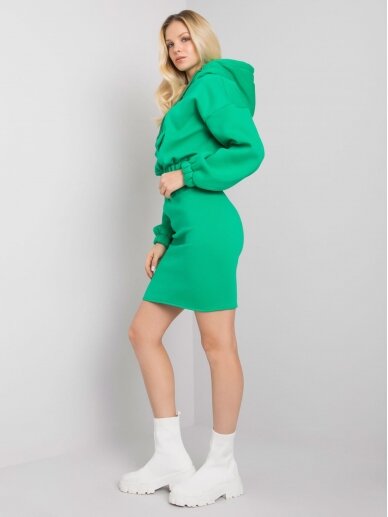 Žalias moteriškas kostiumėlis MOD1653 2