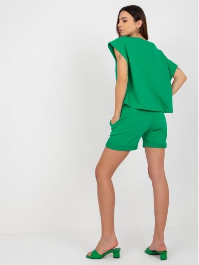 Žalias moteriškas kostiumėlis MOD2329 1