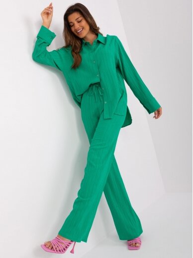 Žalias moteriškas kostiumėlis MOD2323 6