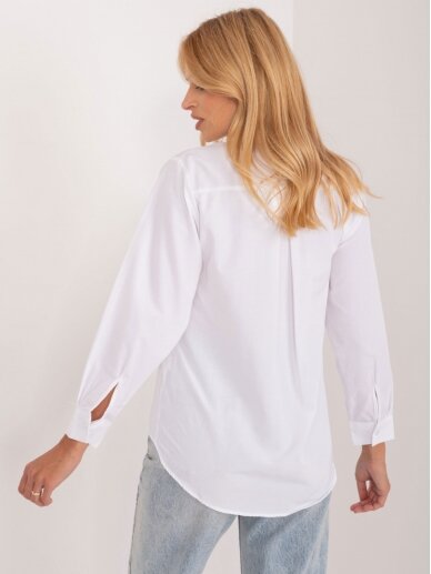 Baltos spalvos marškiniai MRSK0004 3