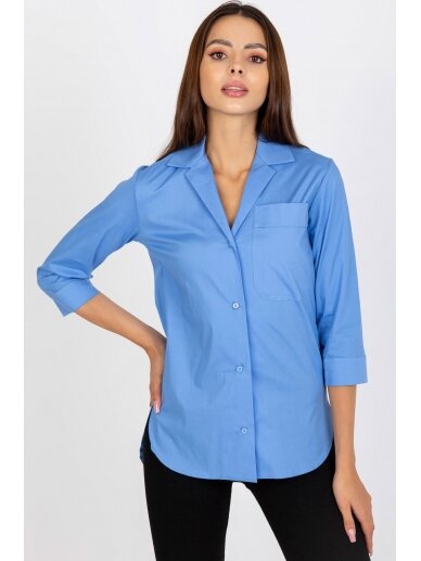 Mėlynos spalvos marškiniai MOD1938 1