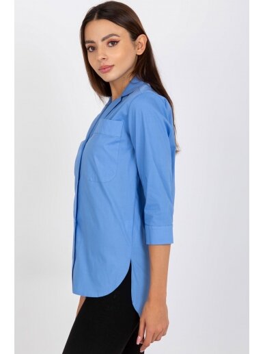 Mėlynos spalvos marškiniai MOD1938 2