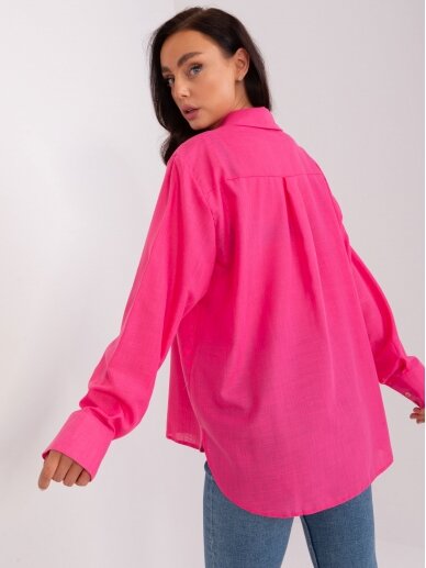 Rožinės spalvos marškiniai MOD2370 1