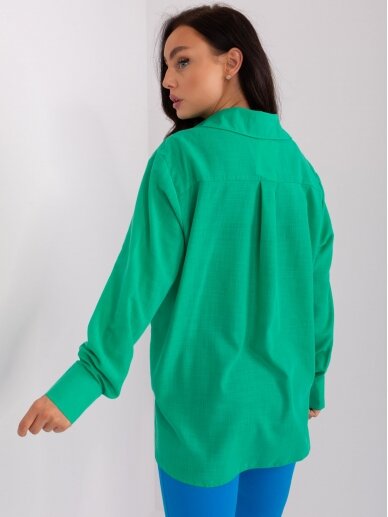 Žalios spalvos marškiniai MOD2370 2