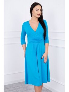 Mėlyna suknelė MOD245