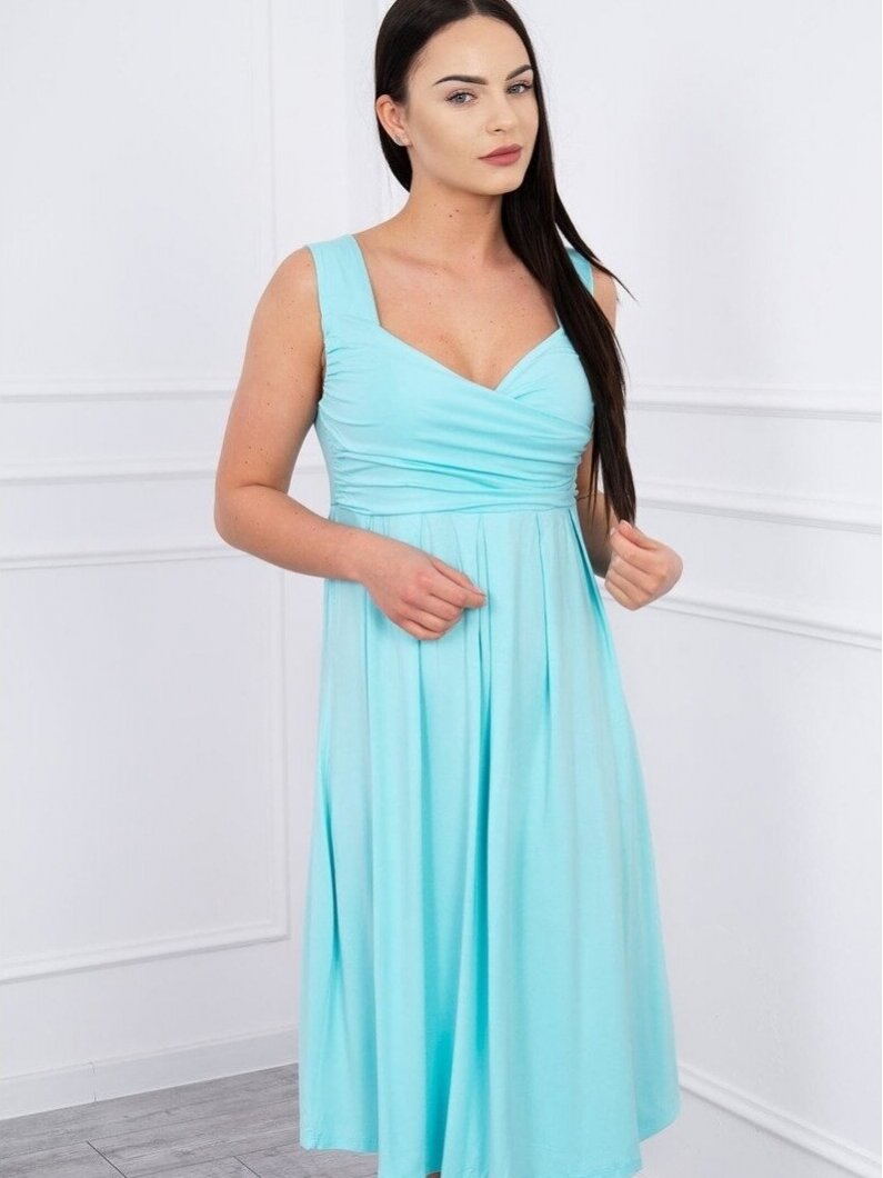 Mėtinė suknelė MOD231 GP